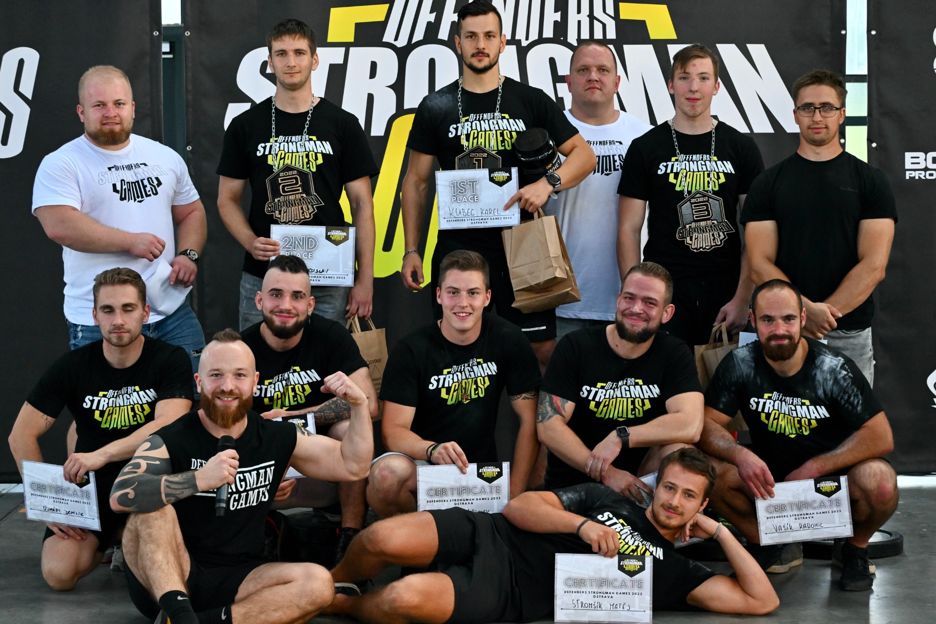 STRONGMAN GAMES 2022 Defenders gym